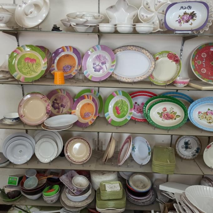 A louça da melamina do OEM ajusta a porcelana da imitação do estilo japonês 0
